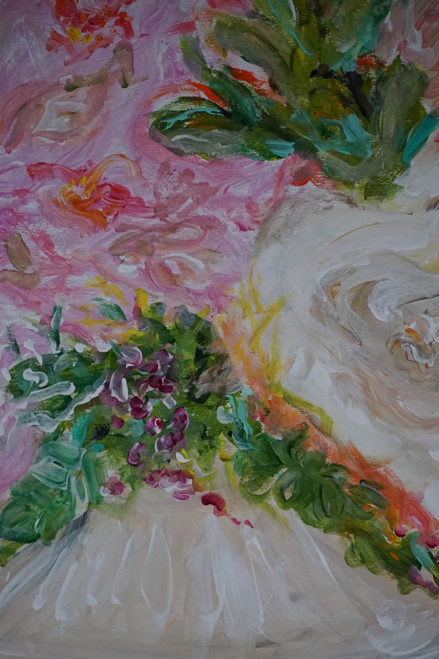 two Souls, one Flowering (60x70 cm)