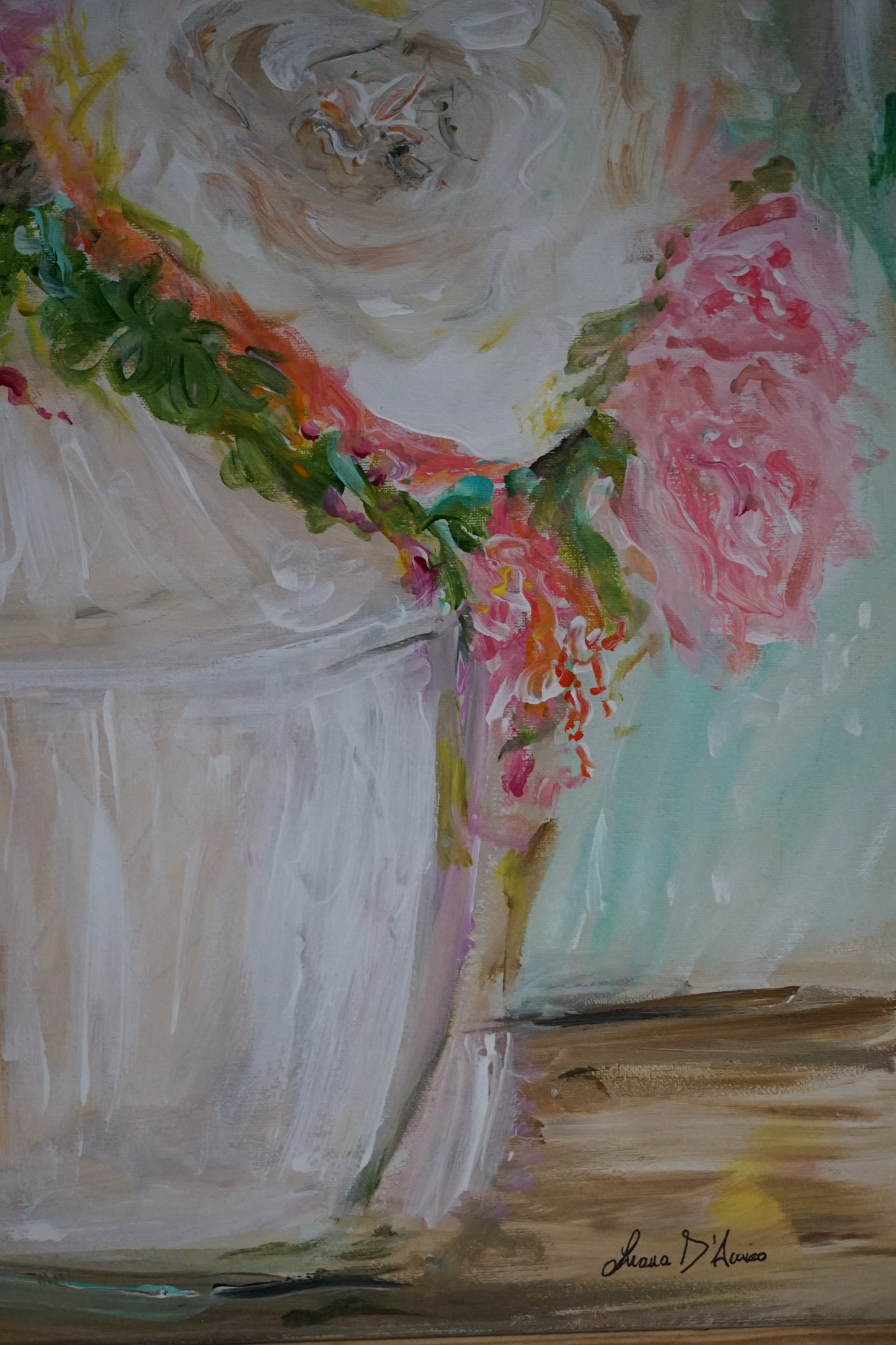 two Souls, one Flowering (60x70 cm)