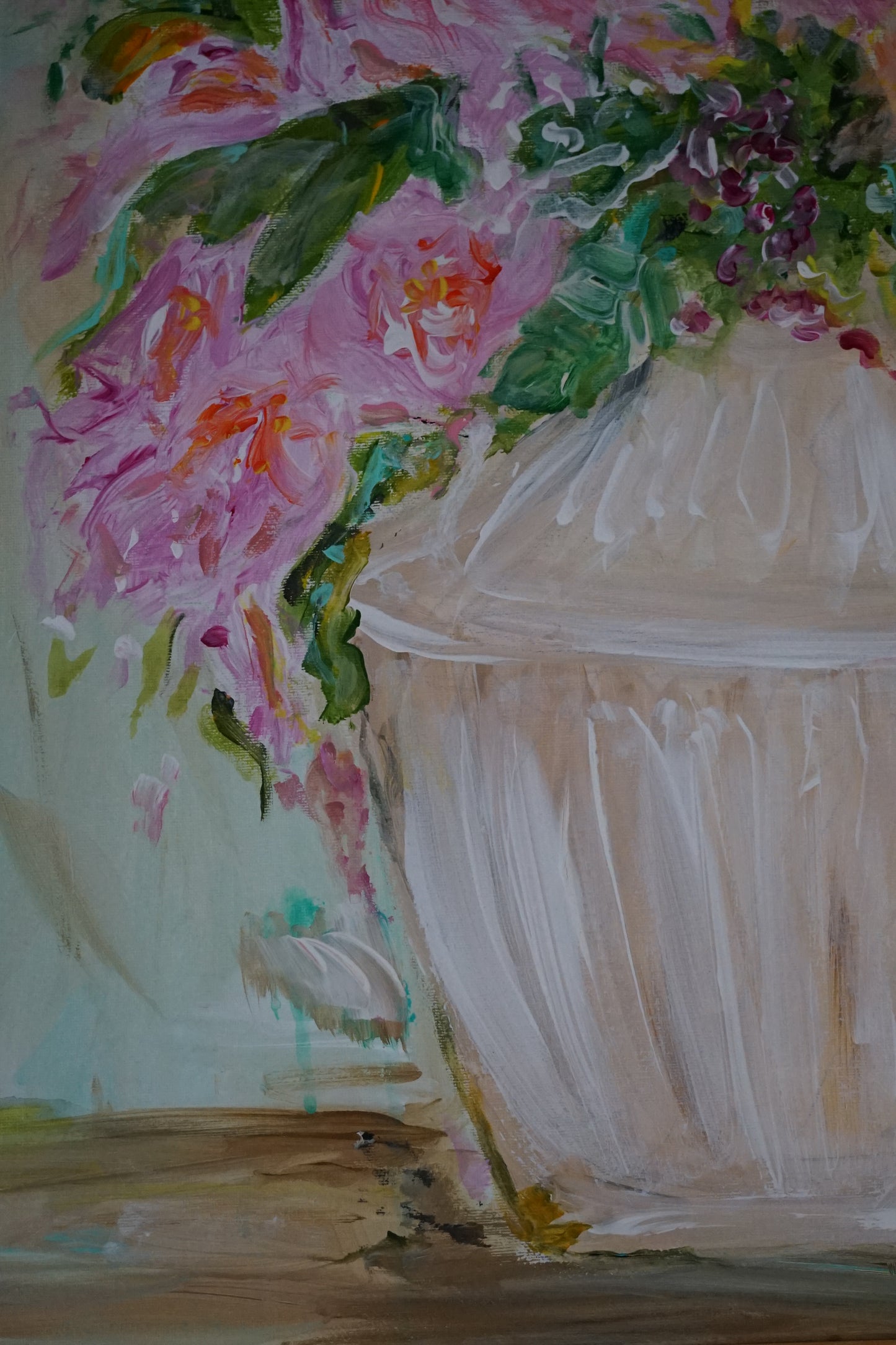 two Souls, one Flowering (60x70 cm)